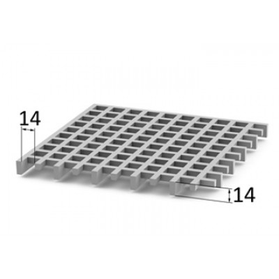 Lasikuituritilä 14 x 14 mm