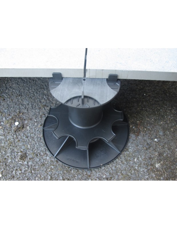 Lattiatuki jalusta betonilaatalle säätöväli 130-150 mm