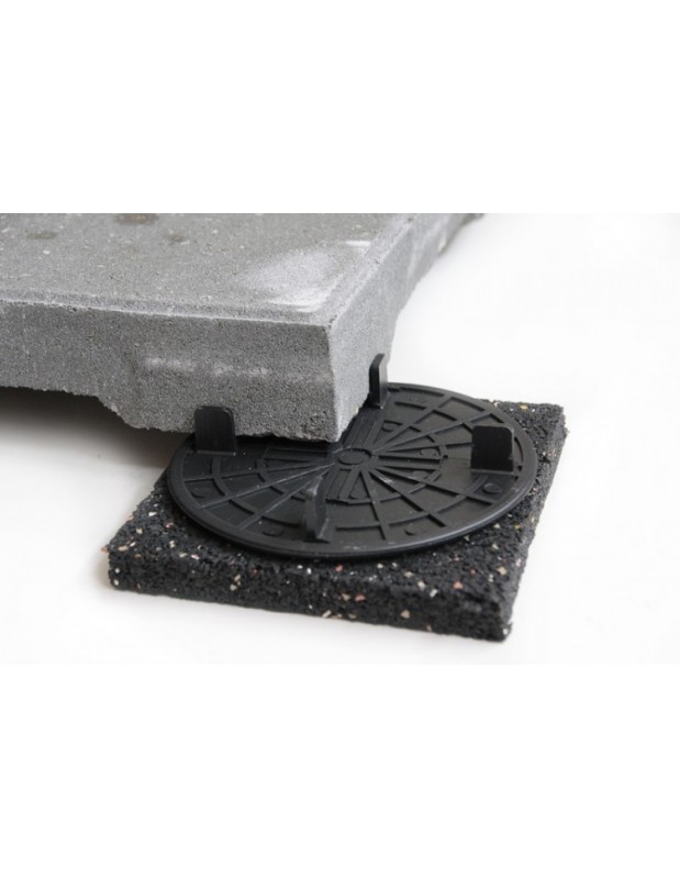 Lattiatuki jalusta betonilaatalle säätöväli 130-150 mm