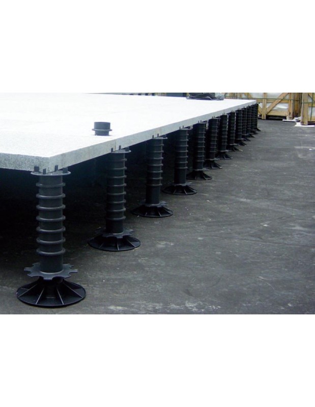 Lattiatuki jalusta betonilaatalle säätöväli 30-50 mm