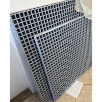 Komposiittiritilä  38x38x38 mm, 2 x 1,5 m