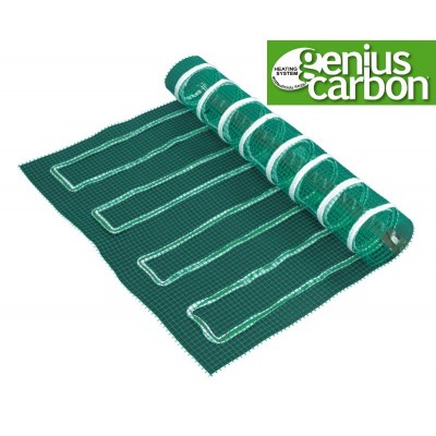 Genius Carbon - lattialämmitysverkko 150 x 250 cm
