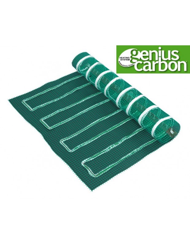 Genius Carbon - lattialämmitysverkko 60 x 100 cm